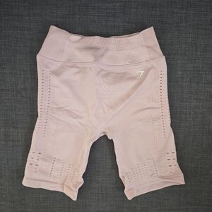 Gymshark Baby Pink Biker Shorts